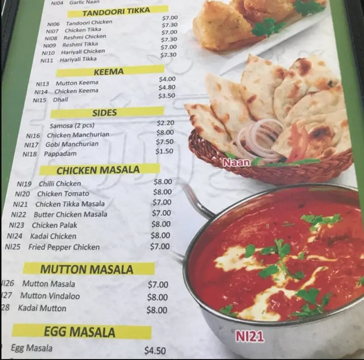 AL AZHAR RESTAURANT SINGAPORE MENU PRICES