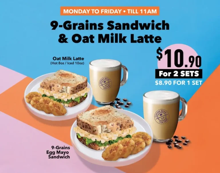 COFFEE BEAN SINGAPORE MENU PRICES