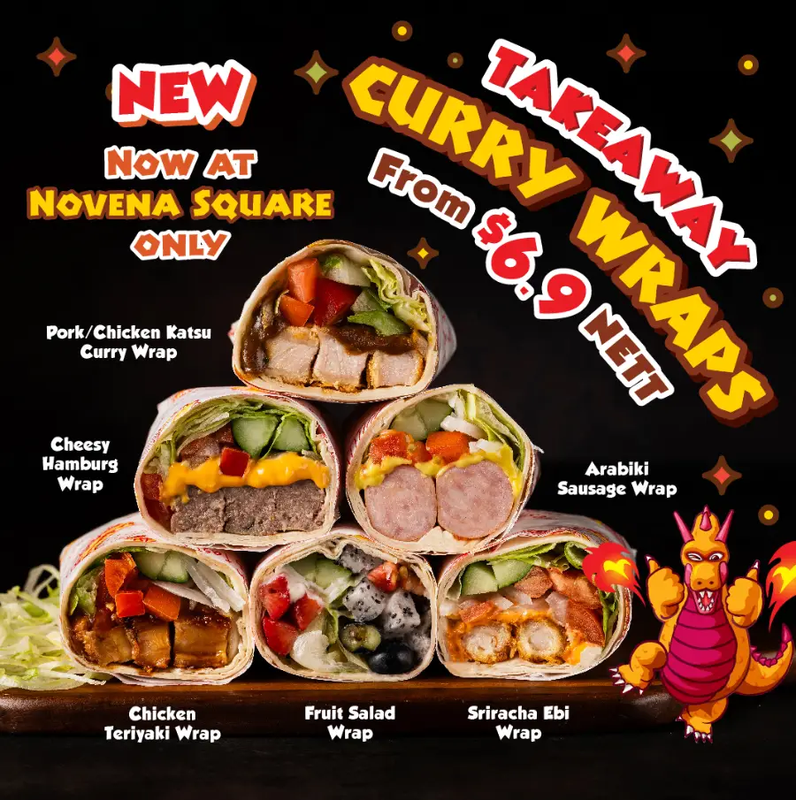 MONSTER CURRY SINGAPORE MENU