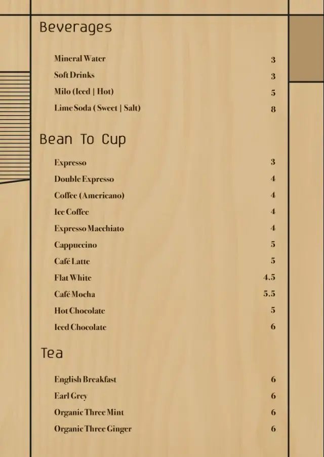 NALAN SINGAPORE MENU