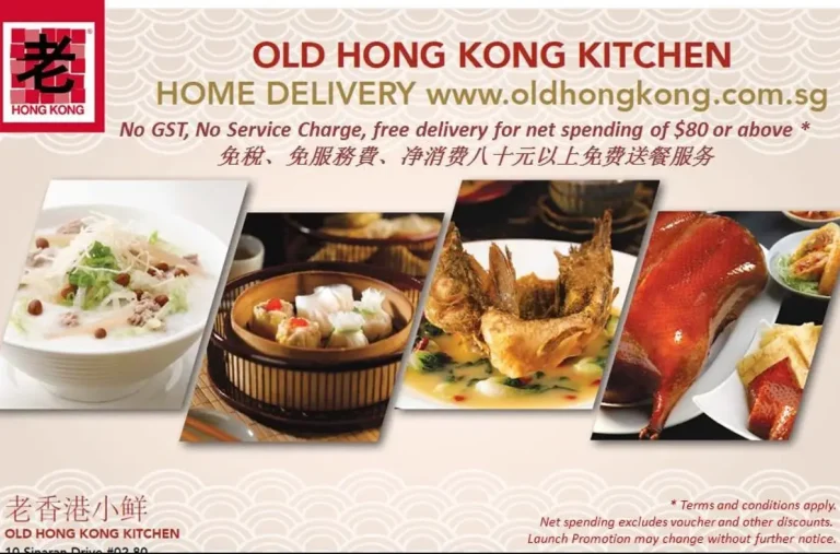 OLD HONG KONG KITCHEN SINGAPORE MENU PRICES