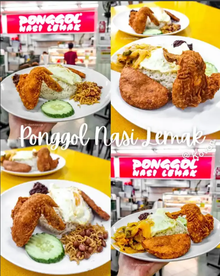 PONGGOL NASI LEMAK SINGAPORE MENU PRICES