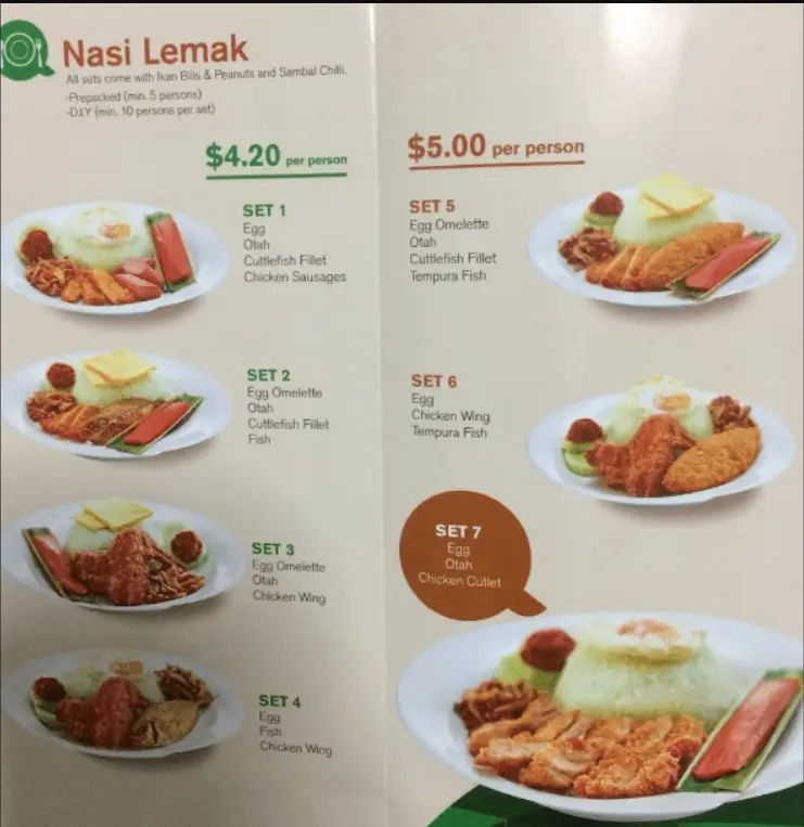 QIJI SINGAPORE MENU PRICES