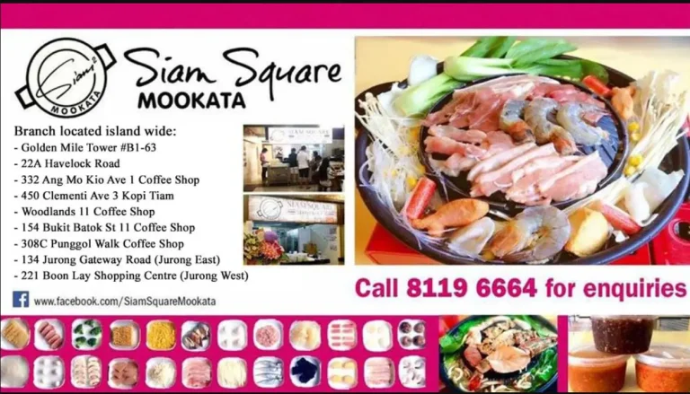 SIAM SQUARE MOOKATA SINGAPORE MENU PRICES