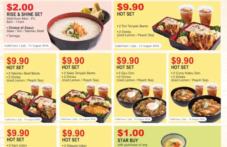 UMISUSHI SINGAPORE MENU PRICES