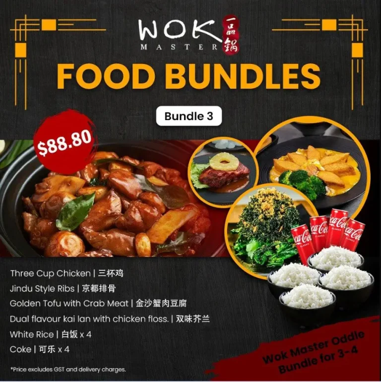 WOK MASTER SINGAPORE MENU PRICES